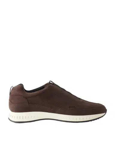 John Lobb Elastic Stream Nubuck Sneakers - Men | Thumbnail 1