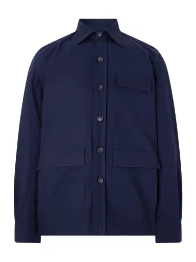 De Petrillo Cotton Overshirt - Men | Thumbnail 1 De Petrillo Cotton Overshirt - Men | Thumbnail 1