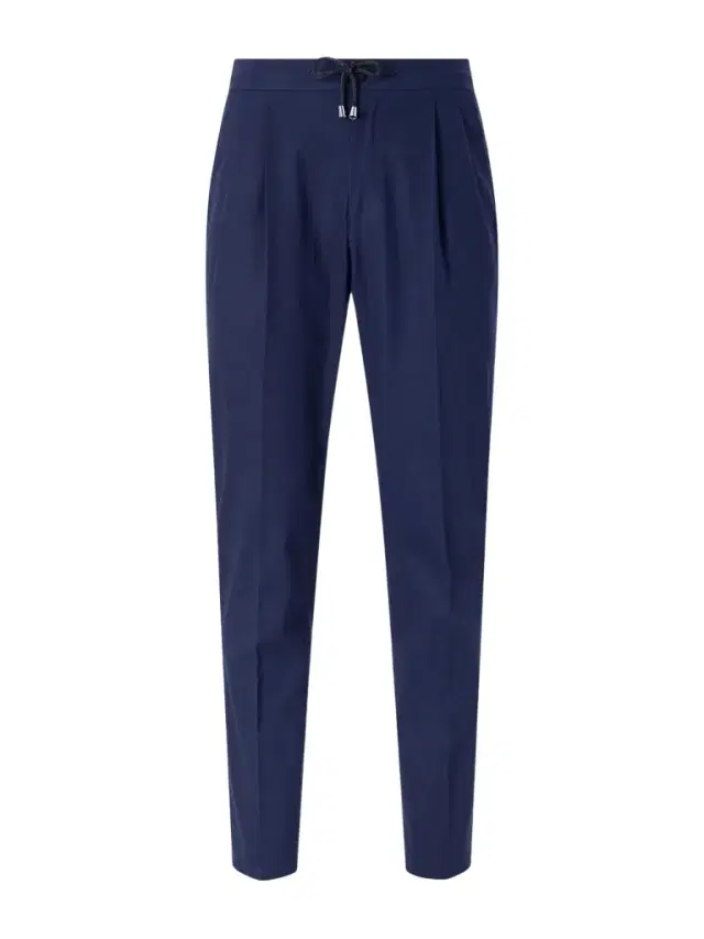 Straight-Leg Pleated Cotton-Twill Trousers - Men