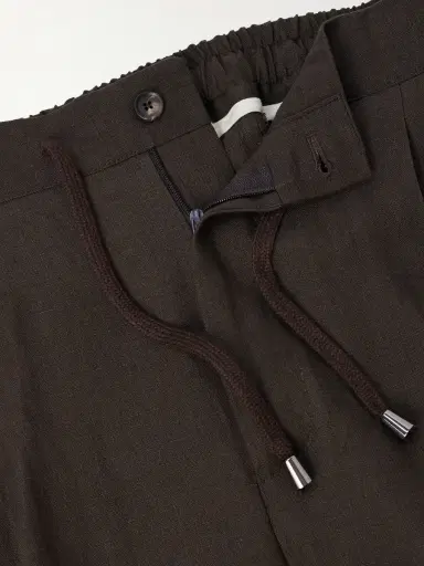 De Petrillo Straight-Leg Pleated Linen Suit Trousers - Men | Thumbnail 6 De Petrillo Straight-Leg Pleated Linen Suit Trousers - Men | Thumbnail 6