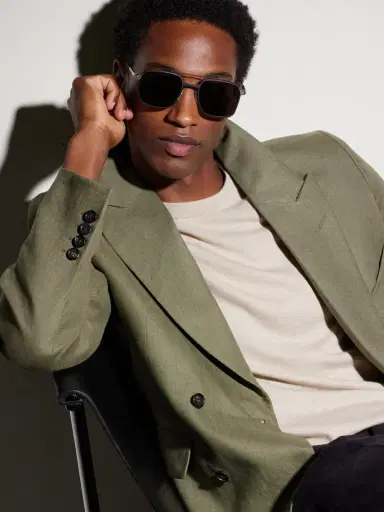 Cartier Eyewear Square-Frame Silver-Tone and Acetate Sunglasses - Men | Thumbnail 2 Cartier Eyewear Square-Frame Silver-Tone and Acetate Sunglasses - Men | Thumbnail 2