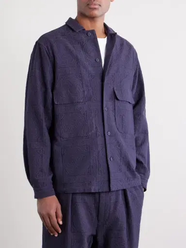 Blue Blue Japan Cotton-Blend Shirt - Men | Thumbnail 3