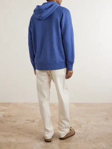 Hartford Cotton-Jersey Zip-Up Hoodie - Men | Thumbnail 4 Hartford Cotton-Jersey Zip-Up Hoodie - Men | Thumbnail 4