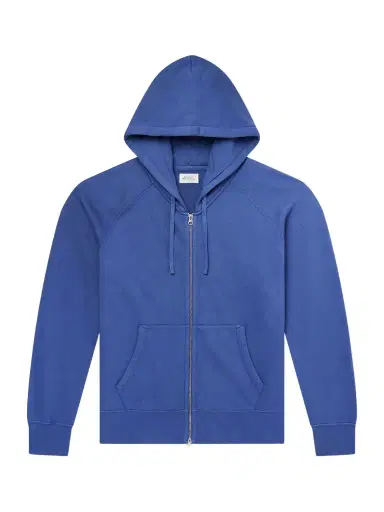 Hartford Cotton-Jersey Zip-Up Hoodie - Men | Thumbnail 1 Hartford Cotton-Jersey Zip-Up Hoodie - Men | Thumbnail 1