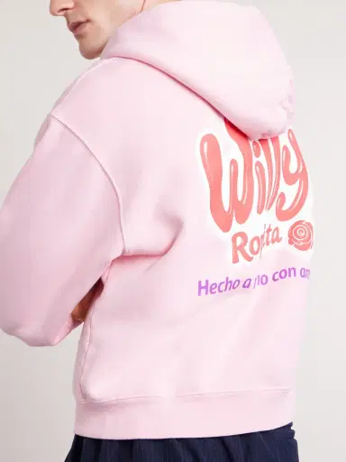 Willy Chavarria Willy Ropita Logo-Print Cotton-Jersey Zip-Up Hoodie - Men | Thumbnail 5 Willy Chavarria Willy Ropita Logo-Print Cotton-Jersey Zip-Up Hoodie - Men | Thumbnail 5