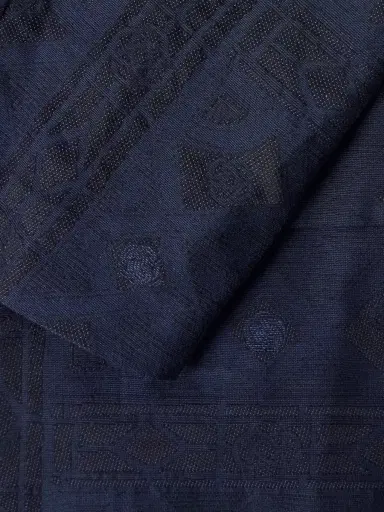 Blue Blue Japan Double-Breasted Cotton-Blend Jacquard Suit Jacket - Men | Thumbnail 5