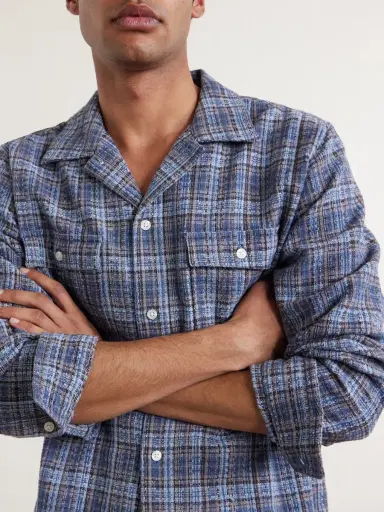 3sixteen Checked Cotton-Flannel Shirt - Men | Thumbnail 5 3sixteen Checked Cotton-Flannel Shirt - Men | Thumbnail 5