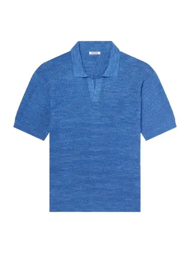 3sixteen Knitted Cotton Polo Shirt - Men | Thumbnail 1