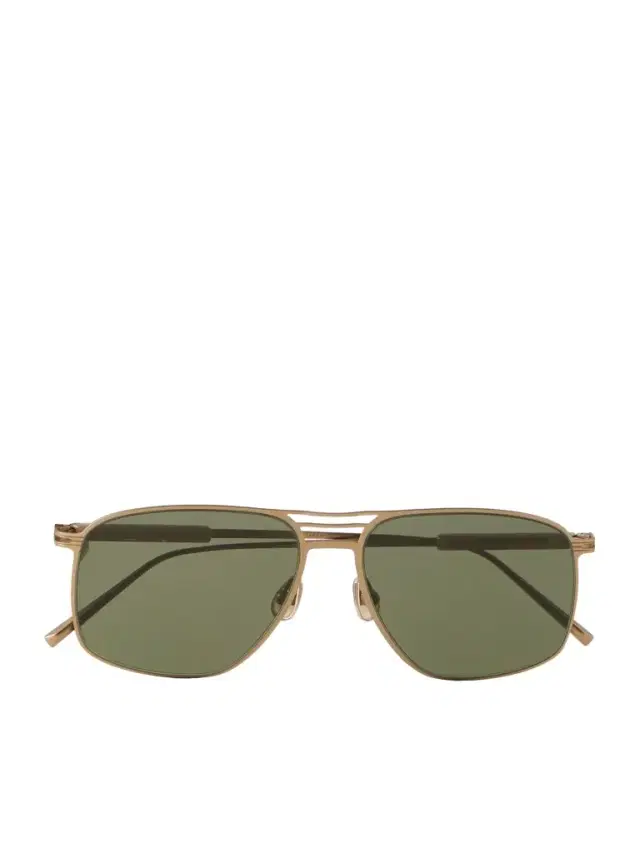 Brunello Cucinelli Aviator-Style Titanium Sunglasses - Men