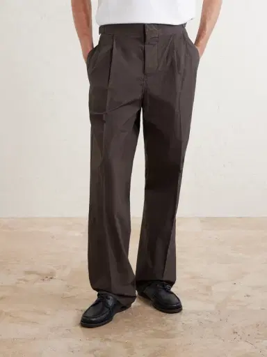3sixteen Safari Straight-Leg Cotton-Poplin Trousers - Men | Thumbnail 3