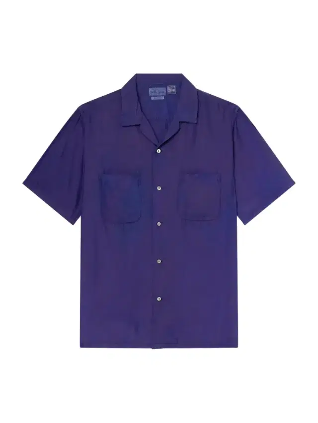 Blue Blue Japan Convertible-Collar Indigo-Dyed Silk-Habotai Shirt - Men