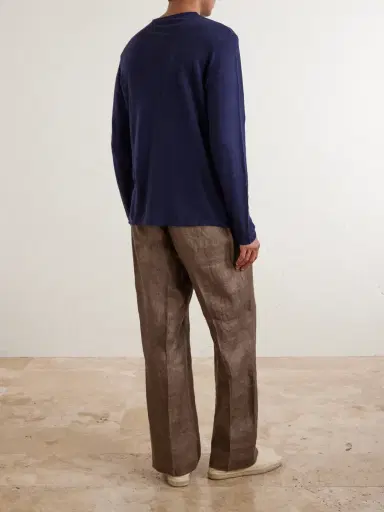 Hartford Linen-Jersey T-Shirt - Men | Thumbnail 4 Hartford Linen-Jersey T-Shirt - Men | Thumbnail 4