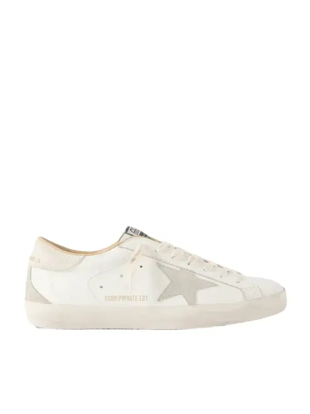 Golden Goose Super-Star Distressed Suede-Trimmed Leather Sneakers - Men