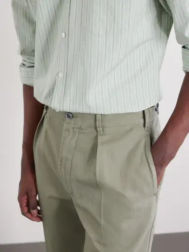 Drake's Games Straight-Leg Herringbone Cotton Suit Trousers - Men | Thumbnail 5 Drake's Games Straight-Leg Herringbone Cotton Suit Trousers - Men | Thumbnail 5