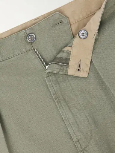 Drake's Games Straight-Leg Herringbone Cotton Suit Trousers - Men | Thumbnail 6 Drake's Games Straight-Leg Herringbone Cotton Suit Trousers - Men | Thumbnail 6