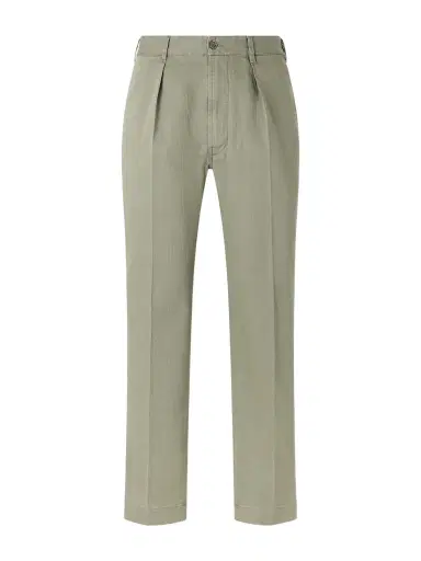 Drake's Games Straight-Leg Herringbone Cotton Suit Trousers - Men | Thumbnail 1 Drake's Games Straight-Leg Herringbone Cotton Suit Trousers - Men | Thumbnail 1