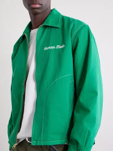 Human Made Logo-Embroidered Cotton-Twill Jacket - Men | Thumbnail 5 Human Made Logo-Embroidered Cotton-Twill Jacket - Men | Thumbnail 5