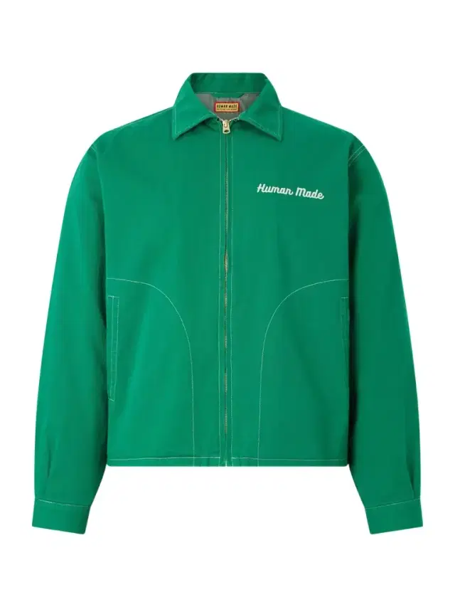 Human Made Logo-Embroidered Cotton-Twill Jacket - Men