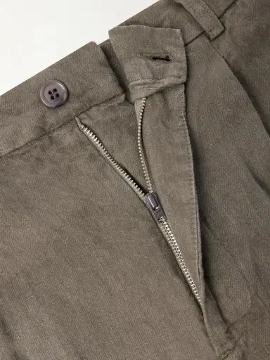3sixteen Straight-Leg Pleated Linen Trousers - Men | Thumbnail 6 3sixteen Straight-Leg Pleated Linen Trousers - Men | Thumbnail 6