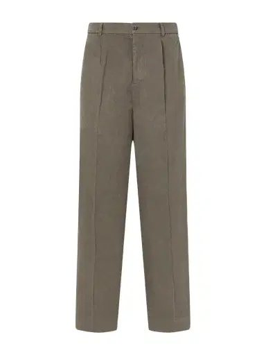 3sixteen Straight-Leg Pleated Linen Trousers - Men | Thumbnail 1 3sixteen Straight-Leg Pleated Linen Trousers - Men | Thumbnail 1