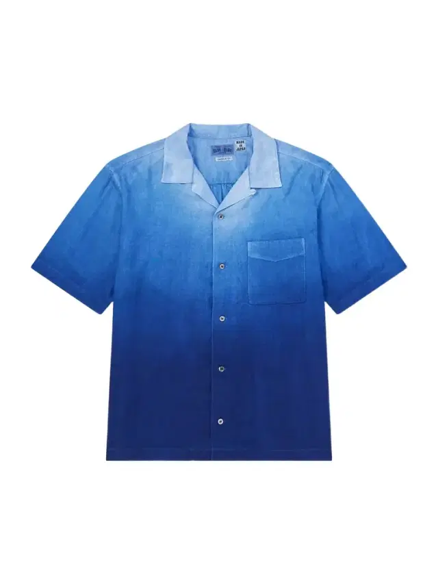 Camp-Collar Dégradé Woven Shirt - Men