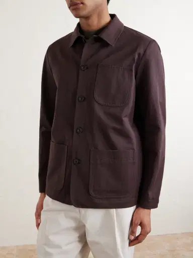 Altea Constantin Cotton and Linen-Blend Overshirt - Men | Thumbnail 3 Altea Constantin Cotton and Linen-Blend Overshirt - Men | Thumbnail 3