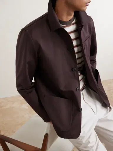 Altea Constantin Cotton and Linen-Blend Overshirt - Men | Thumbnail 5 Altea Constantin Cotton and Linen-Blend Overshirt - Men | Thumbnail 5