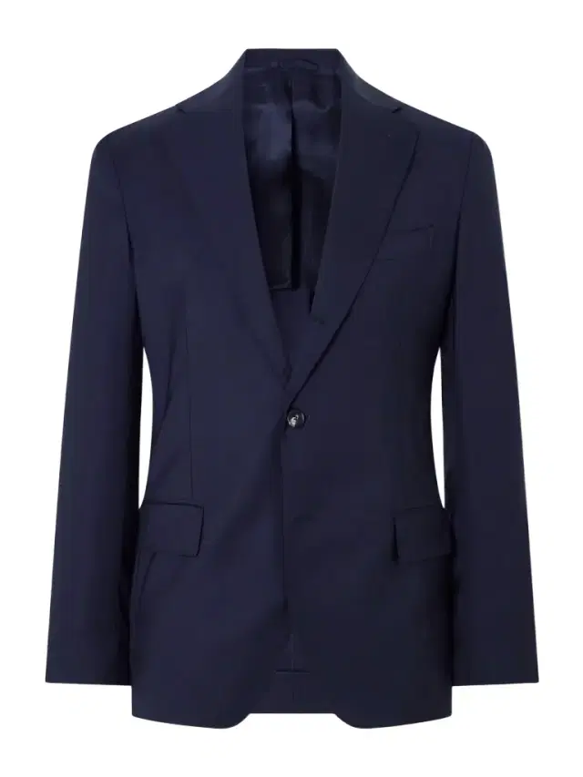 Virgin-Wool Blend Suit Jacket - Men