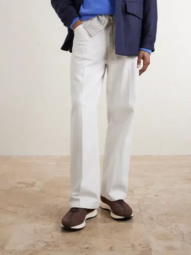 John Lobb Laced Stream Nubuck Sneakers - Men | Thumbnail 2 John Lobb Laced Stream Nubuck Sneakers - Men | Thumbnail 2