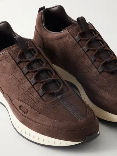 John Lobb Laced Stream Nubuck Sneakers - Men | Thumbnail 5 John Lobb Laced Stream Nubuck Sneakers - Men | Thumbnail 5