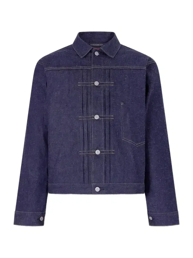 Human Made Pleated Denim Jacket - Men