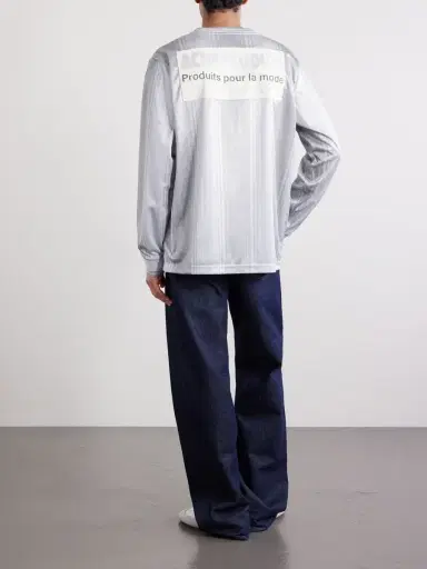 Acne Studios Erwin Logo-Detailed Jersey - Men | Thumbnail 4