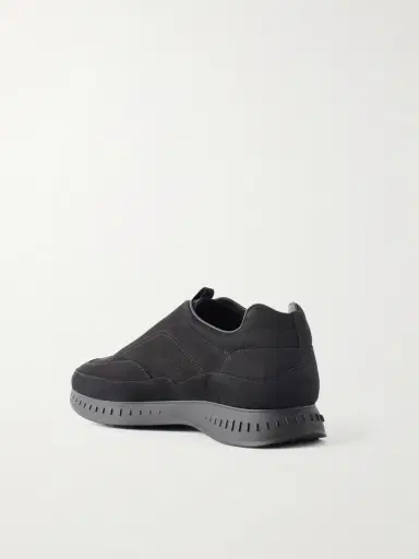 John Lobb Elastic Stream Nubuck Sneakers - Men | Thumbnail 4