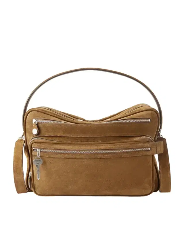 Camero Camera Suede Messenger Bag - Men