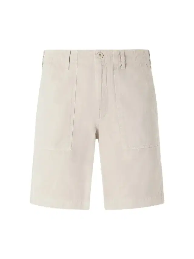 Fatigue Straight-Leg Herringbone Cotton Shorts - Men