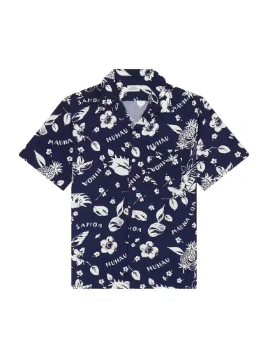 Hartford Palmito Camp-Collar Printed Shirt - Men | Thumbnail 1 Hartford Palmito Camp-Collar Printed Shirt - Men | Thumbnail 1