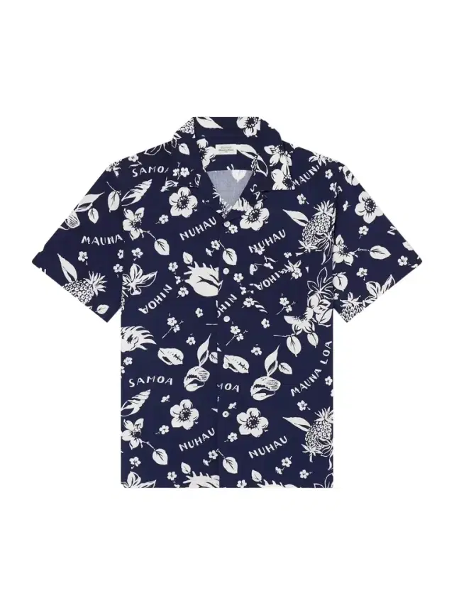 Hartford Palmito Camp-Collar Printed Shirt - Men