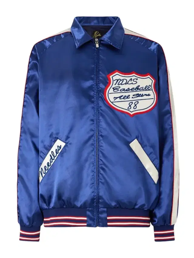 Stadium Logo-Embroidered Appliquéd Satin Bomber Jacket - Men