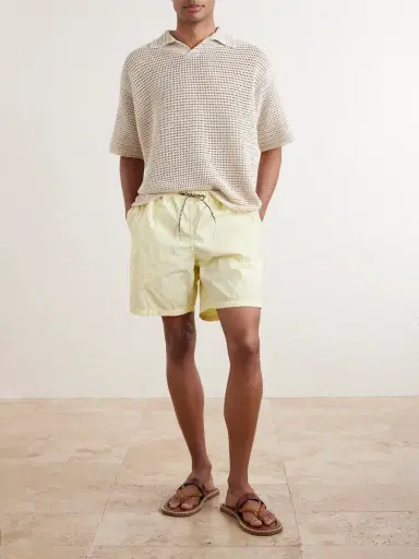 A Kind Of Guise Volta Straight-Leg Shell Drawstring Shorts - Men | Thumbnail 2