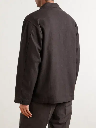 3sixteen M43 Linen Overshirt - Men | Thumbnail 4 3sixteen M43 Linen Overshirt - Men | Thumbnail 4