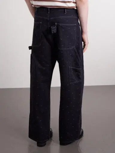 Needles Painter Straight-Leg Embroidered Jeans - Men | Thumbnail 4 Needles Painter Straight-Leg Embroidered Jeans - Men | Thumbnail 4
