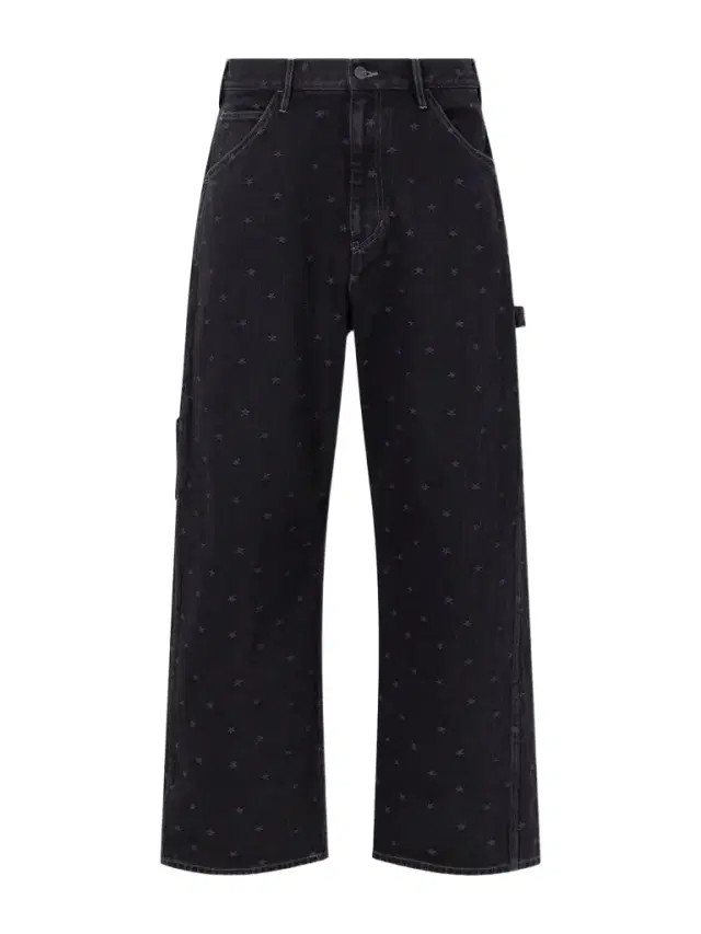 Painter Straight-Leg Embroidered Jeans - Men