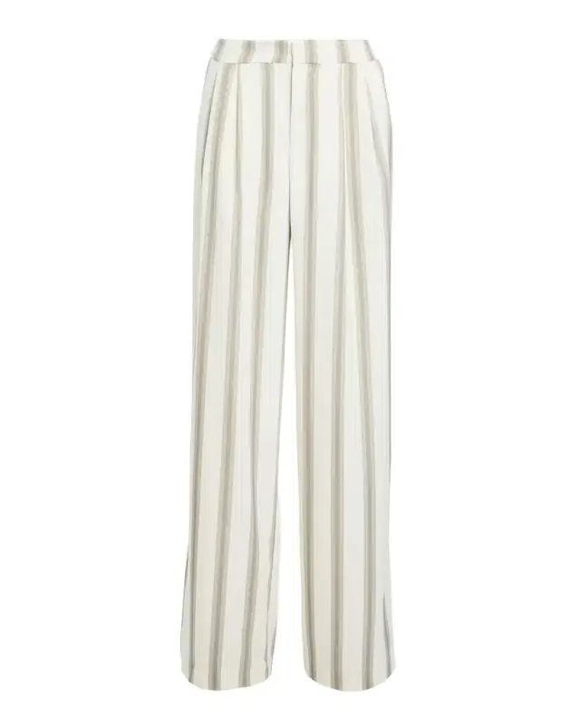 SEROYA Marlowe Striped Satin Pants