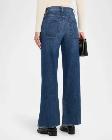 FRAME Le Slim Palazzo Modernist Pocket Jeans | Thumbnail 2 FRAME Le Slim Palazzo Modernist Pocket Jeans | Thumbnail 2