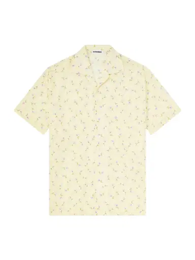 Jil Sander Camp-Collar Printed Cotton Shirt - Men | Thumbnail 1