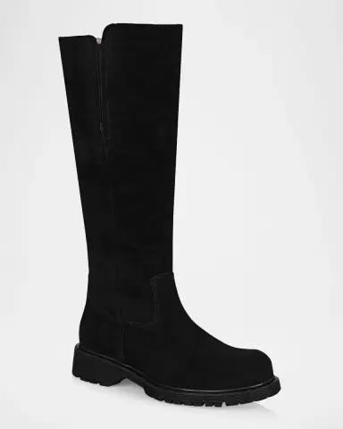 La Canadienne Harry Shearling-Lined Suede Knee-High Boots | Thumbnail 2