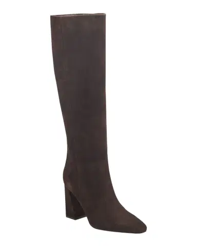 Marc Fisher LTD 80mm Yarli Suede Knee-High Boots | Thumbnail 1