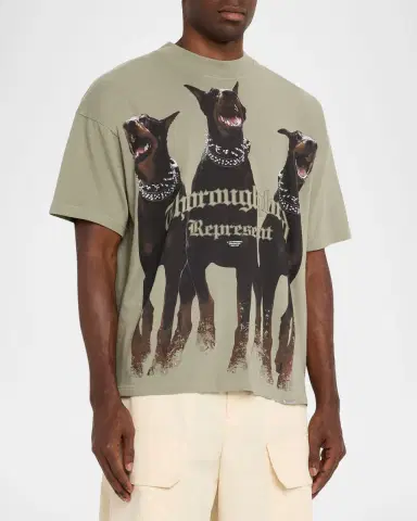 Represent Men's Thoroughbred Graphic T-Shirt | Thumbnail 4
