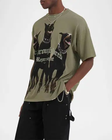 Represent Men's Thoroughbred Graphic T-Shirt | Thumbnail 6