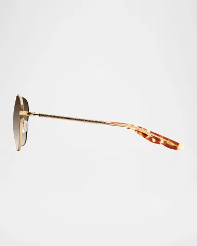 BARTON PERREIRA Sully Aviator Titanium Sunglasses | Thumbnail 2 BARTON PERREIRA Sully Aviator Titanium Sunglasses | Thumbnail 2